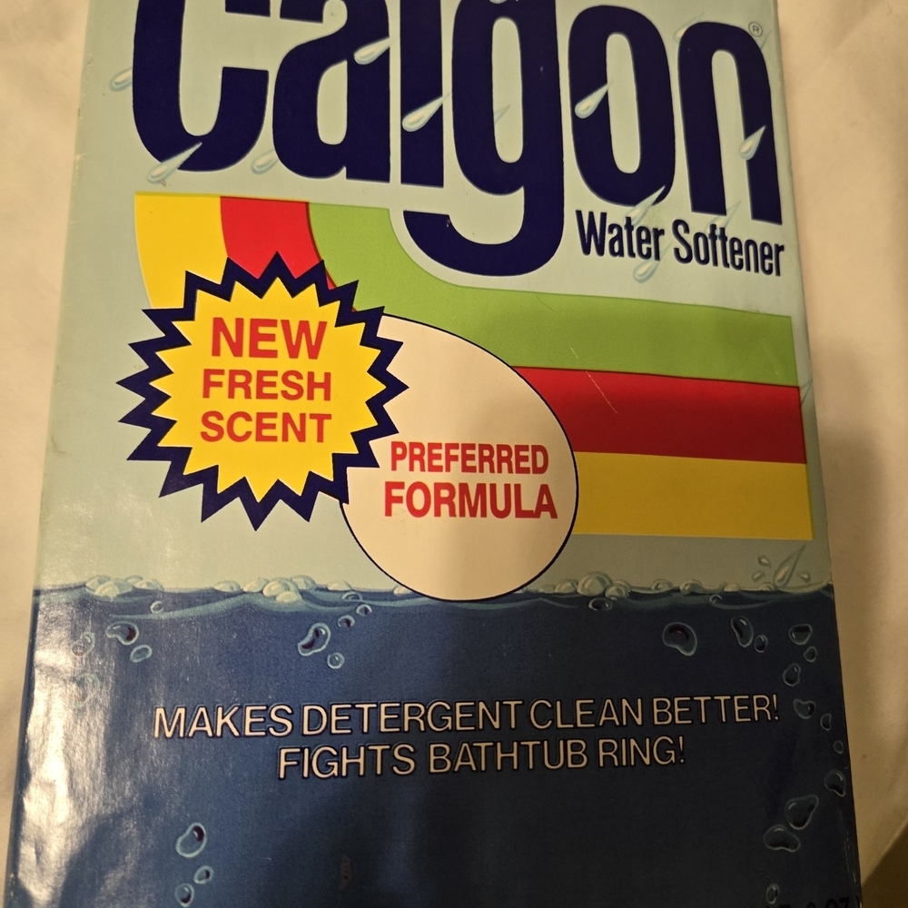 New Calgon Powdered Water Softener Fresh Scent 40 Oz